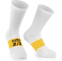 Assos Cykelstrumpor Spring Fall Evo Vit